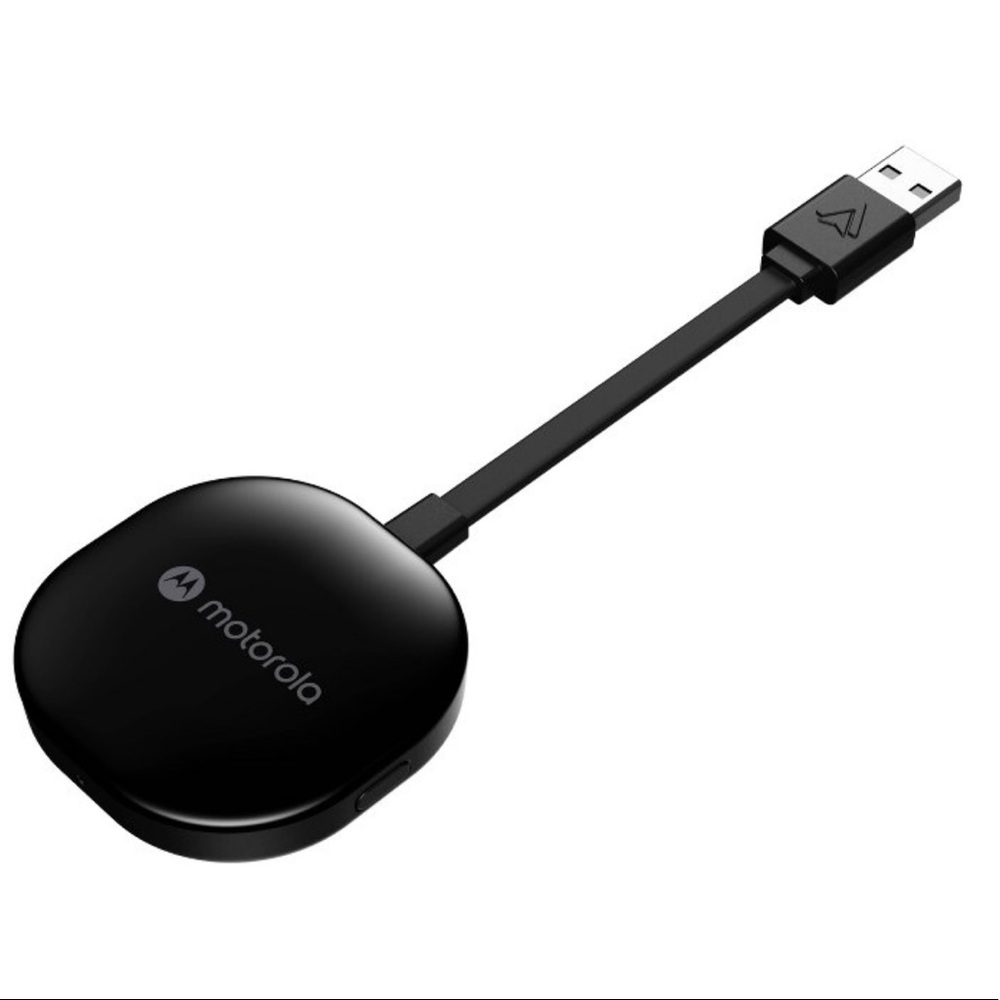 Motorola MA1 Wireless Android Auto Car Adapter - Instant Connection Smartphone